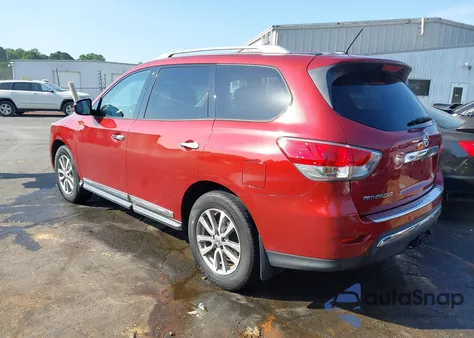 2016 Nissan Pathfinder Sl from USA, damaged, VIN 5N1AR2MN5GC641841